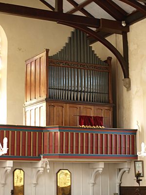 The organ, St Mary's, Hugh Town