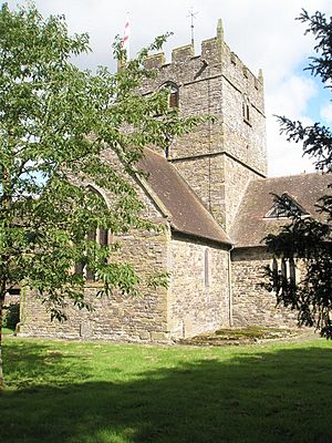 The tower of Holy Trinity, Wistanstow - geograph.org.uk - 1442164
