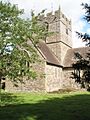 The tower of Holy Trinity, Wistanstow - geograph.org.uk - 1442164