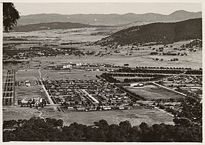 The view from Mount Ainslie, Canberra, 1930s