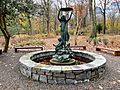 Theodore Roosevelt Sanctuary & Audubon Center fountain
