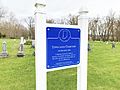Tippecanoe, Indiana Cemetery Sign