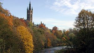 Tower of The University of Glasgow