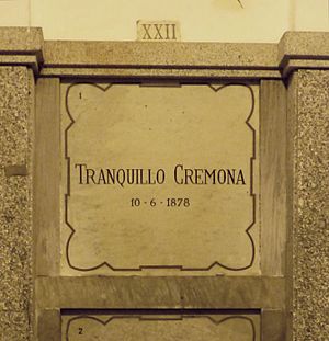 Tranquillo Cremona grave Milan 2015