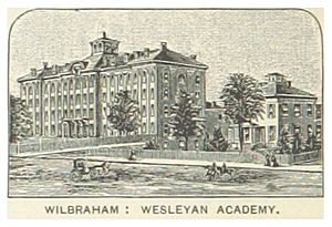 US-MA(1891) p360 WILBRAHAM, WESLEYAN ACADEMY