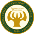 University Seal of Cal Poly in Pomona, CA (mid-1980s-2017)