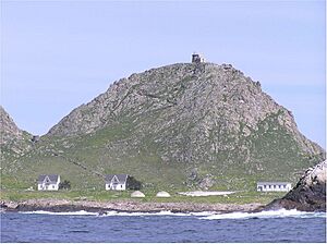 View from Mirounga Bay