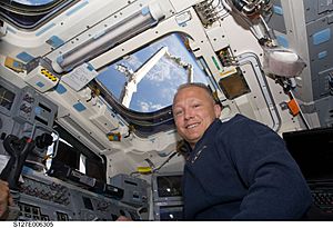 View of Astronaut Doug Hurley, STS-127 Pilot