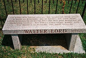 Walter Lord memorial