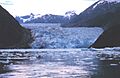 Whaler off of NOAA Ship John N. Cobb-Sawyer Glacier