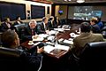 White House teleconference for Hurricane Sandy