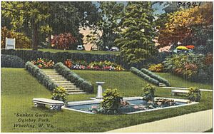 "Sunken Gardens," Oglebay Park, Wheeling, W. Va. (9298574475)