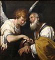 'The Release of St. Peter', oil on canvas painting by Bernardo Strozzi, c. 1635, Art Gallery of New South Wales