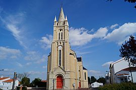 The church of Notre-Dame-de-l'Assomption, in Notre-Dame-de-Riez