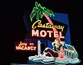 16955-Nanaimo Castaway Motel Neon Sign 04