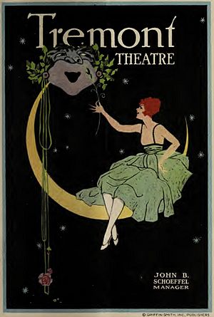 1918 cover - Tremont Theatre The Boomerang Program (IA tremonttheatrebo00unse) (page 1 crop)