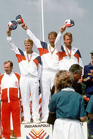 1987 Pan American Games - U.S. trap shooting team