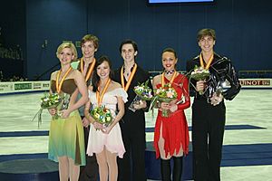 2008-2009 JGPF Ice Dancing Podium