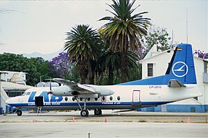 322aa - LAB Fokker F27, CP-2013@CBB,25.09.2004 - Flickr - Aero Icarus