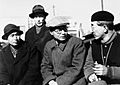 Akira Kurosawa, Ishiro Honda, Senkichi Taniguchi, and Kajiro Yamamoto