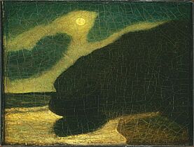 Albert Pinkham Ryder - Moonlit Cove - Google Art Project