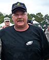 Andy Reid at Eagles training camp 2010-08-03