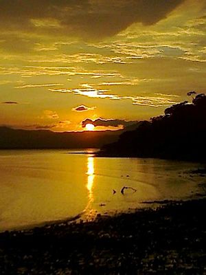 Sunset in Chira Island