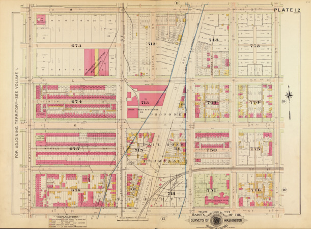 Baist's real estate atlas of surveys of Washington, District of Columbia - Plate 12