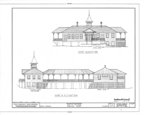 Bath House, Spring Street, White Springs, Hamilton County, FL HABS FLA,24-WHISP,1- (sheet 4 of 5)