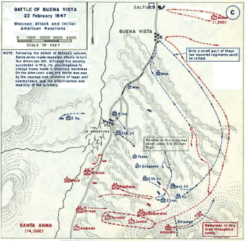 Battle Buena Vista map