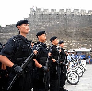 Beijing Special Police Force Operators