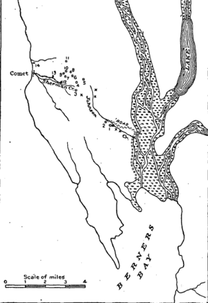 Berners Bay map