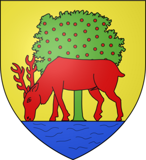 Blason de la ville d'Hirtzbach (68)