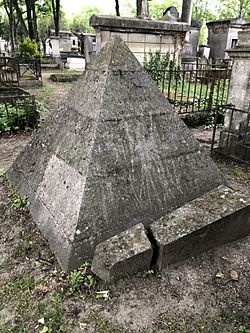 CF Volney grave