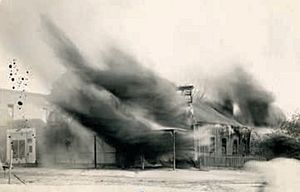 CS Fly studio burns 1912