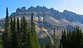 Dolomite Peak in Banff National Park