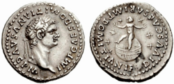 Domitian denarius son