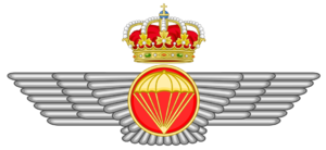 Emblem of the Spanish Air Force Parachute