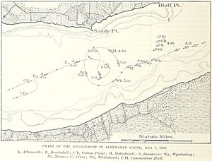 Engagement in Albemarle Sound map