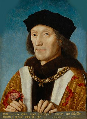 Enrique VII de Inglaterra, por un artista anónimo