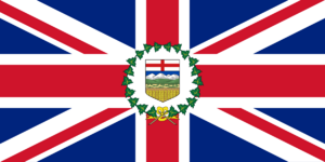 Flag of the Lieutenant-Governor of Alberta (1907–1981)