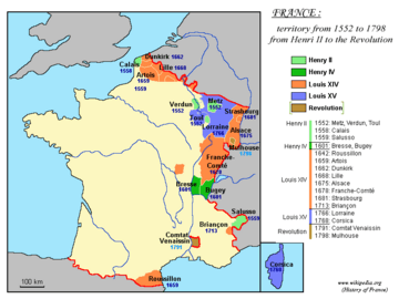 France 1552-1798