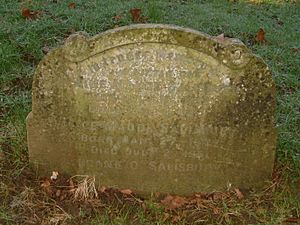 Francis Owen Salisbury Headstone