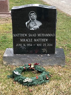 Grave of Matthew Saad Muhammad