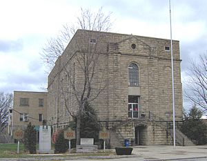 Greenup County courthouse in Greenup