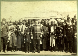 Group of men in Yemen