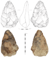 Hallow Handaxe, early middle Palaeolithic