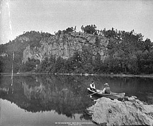 Hanging Rocks Wappocomo WV 1890s