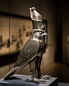Horus as falcon god with Egyptian crown from the 27th dynasty (05)
