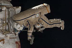 ISS-35 EVA 10 Roman Romanenko
